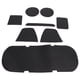 thumbnail image 3 of piezas de repuesto para accesorios interiores negros para consola central BRZ 2013-2020, 3 of 9