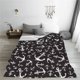 thumbnail image 5 of Balery Anchors Manta de Felpa Suave y Acogedora – Cobija de Franela Aterciopelada para Cama, Lavable y Cálida para Sofá, Mascotas, Transpirable-60"x50", 5 of 7