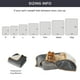 thumbnail image 5 of Manta impermeable para cama, forro polar sherpa, color gris, 90 x 220 cm, 5 of 9