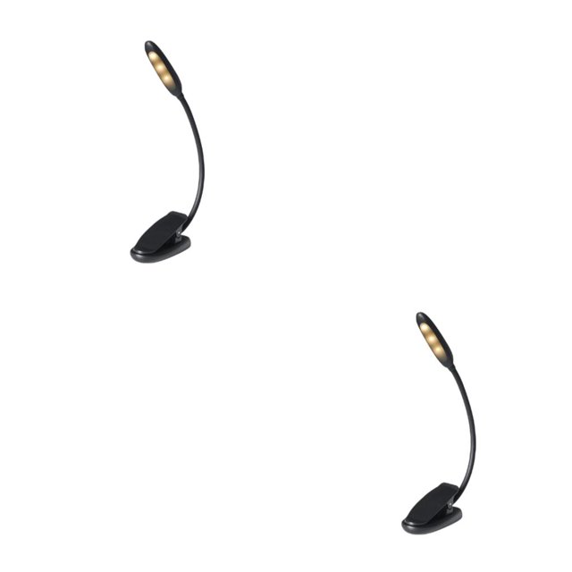 Wosthever Lámpara de escritorio LED, luces de lectura de cabecera USB, lámparas de Clip flexibles regulables ajustables, estudio, trabajo, Type1 NO1