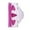Pink S, variant on HILABEE Salon Barber Hair Curler Clip Perm Rolls DIY Hair Styling Tools Blue L Blue L
