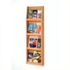 Wooden Mallet Literature Display in 12 Pocket in Light Oak
