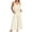 Beige, variant on Sahpxhe 2 Piece Sets for Wome Cotton Linen V Neck Crop Peplum Cami Top Loose Wide Leg Pants Summer Travel Matching Sets Gray S