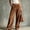 Brown, variant on Women Corduroy Wide Leg Trousers Sevevn Button Fly Mid Rise Loose Fit Pants With Flap Front Pockets, Diverse Solid Color Selections For Dating Shopping And Semi‑Casual Daily Dressing