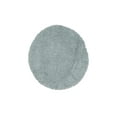 thumbnail image 3 of Better Trends 18"x20" Premium Toilet Lid Cover 100% Cotton Tufted Bathroom Rug Water Absorbent Reversible Machine Washable Blue - Edge Collection, 3 of 6