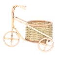 thumbnail image 1 of Bamboo Handicraft Rattan Tricycle Basket Tricycle Pen Basket Desktop Decor, 1 of 9