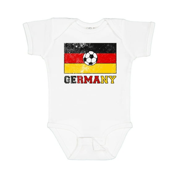 Inktastic German Soccer Boys or Girls Baby Bodysuit