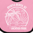 thumbnail image 4 of Inktastic Summer Vacation Mode Myrtle Beach South Carolina Boys or Girls Baby Bib, 4 of 4