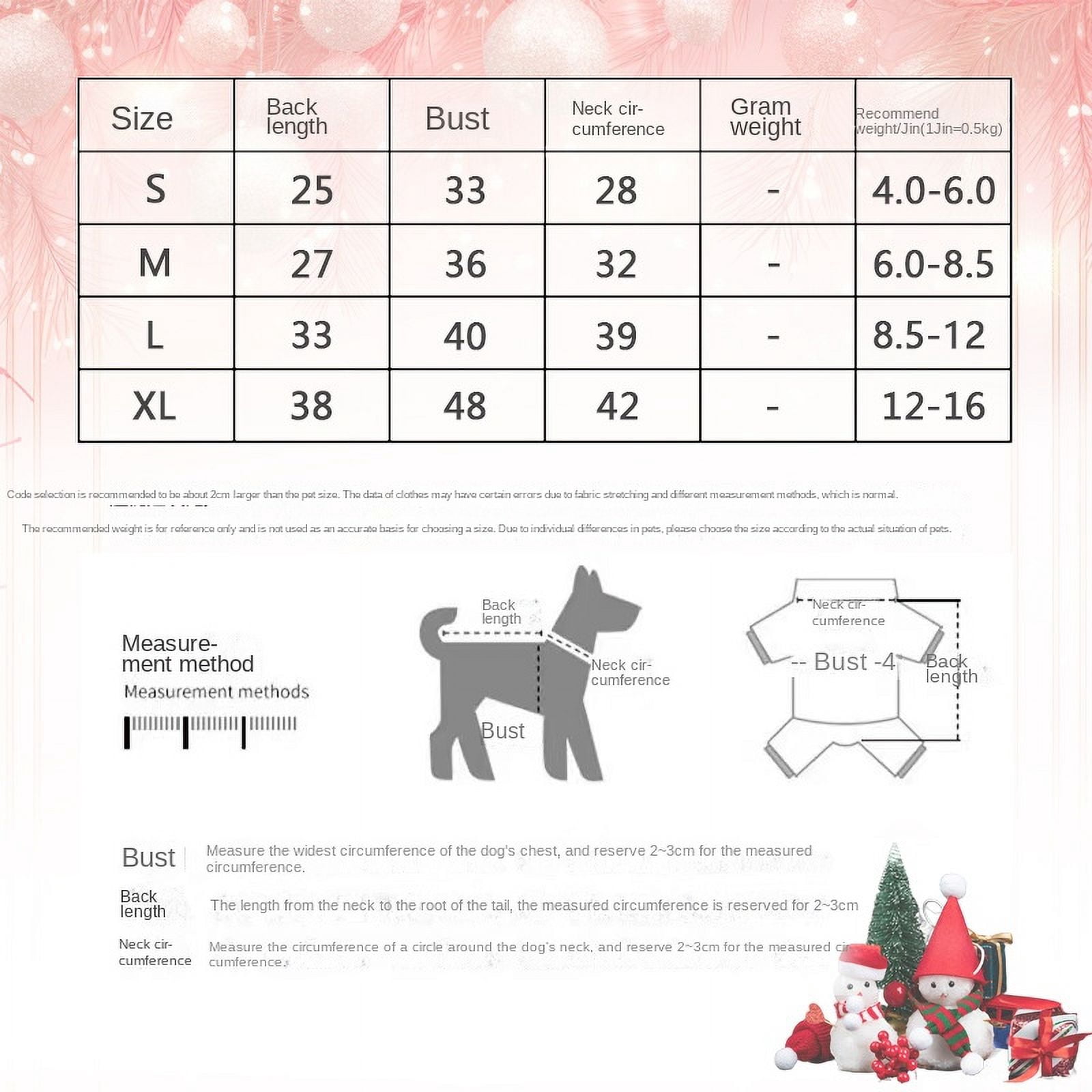 Pet Christmas, Dog Clothes, Christmas Skirt, Winter New Year's Clothing, Pet Clothes, Clothing