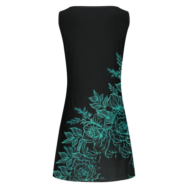 Summer**・゜゜・*:.。..。. OSTOO Women's 2025 Summer Boho Floral Print Tiered Casual