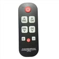 thumbnail image 2 of 2X A-TV10 TV Remote for Seniors Universal Controller Simple Waterproof Remote Control with LED Light for All TV Models, 2 of 8