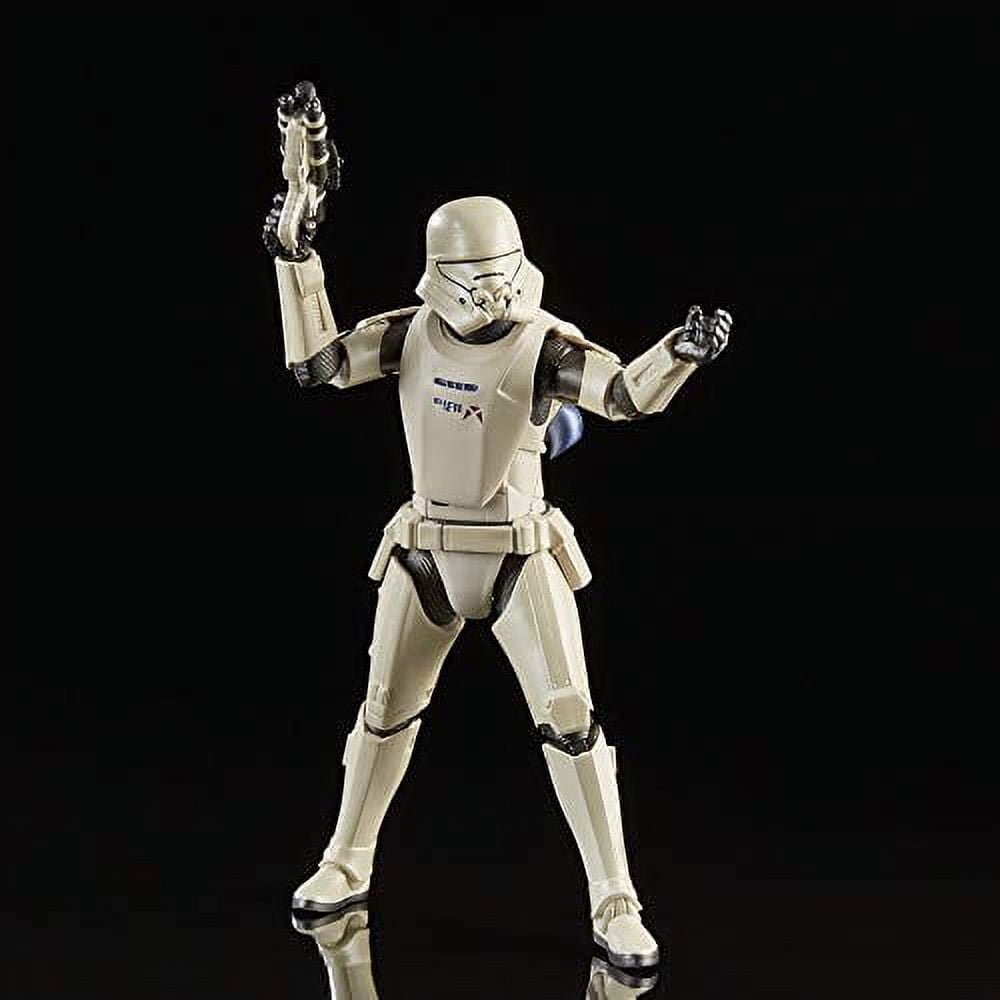 Star Wars The Black Series Carbonized Collection First Order Jet Trooper Toy 6-Inch Scale The Rise of Skywalker Action Figure