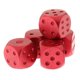 thumbnail image 2 of Dados de esquina de aleación de aluminio Yotijar RPG Board Game Supplies rojo, 2 of 8
