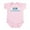 Petal Pink, variant on CafePress - 50 Percent Lithuanian Infant Bodysuit - Baby Light Bodysuit, Size Newborn - 24 Months