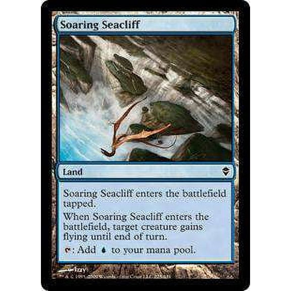 MtG Zendikar Common Soaring Seacliff (Foil) #225