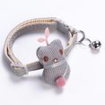 thumbnail image 3 of CAROOTU Collier avec Cloche Mignon Réglable Confortable Collier Animaux de Compagnie Fournitures pour Petit Chien Chat Chaton Chiot Nouveau, 3 of 6
