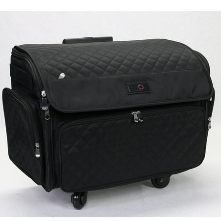 UPC: 0812259056307 | Everything Mary 4 Wheels Sewing Machine Case  Black