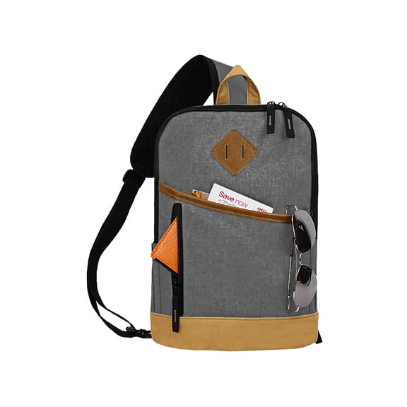 Grey Epic Tablet Sling Bag Backpack