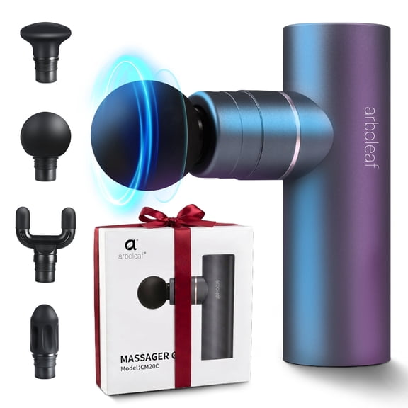 arboleaf Massage Gun, Deep Tissue Percussion Massager – FSA-HSA Eligible, Match Day Recovery for Soccer Fans, Portable & Ultra-Quiet
