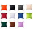 thumbnail image 2 of Funda de almohada elástica de color liso de 45*45 cm sin núcleo, 2 of 4