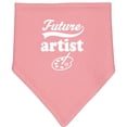 thumbnail image 2 of Inktastic Future Artist Art Occupation Baby Bandana Bib, 2 of 4