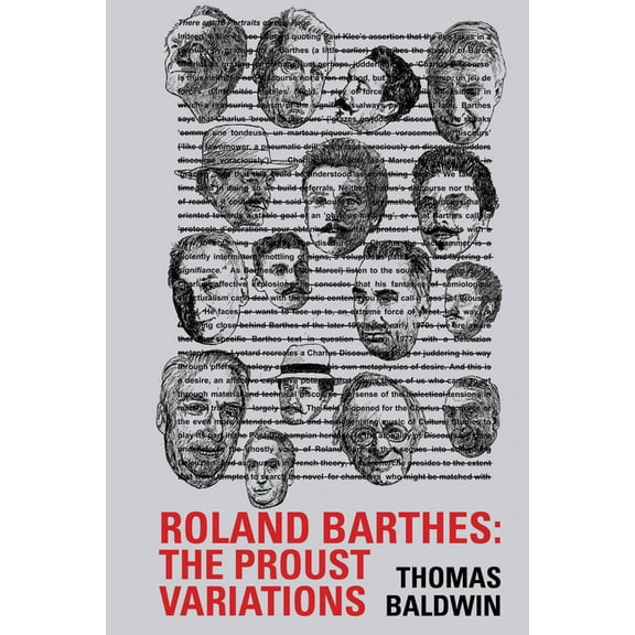 Contemporary French and Francophone Cult Roland Barthes: The Proust Variations, Book 62, (Hardcover)