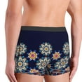 thumbnail image 5 of Disketp Blue Mandala Men'S Boxer Briefs,Soft And Breathable Cotton Underwear With Comfortflex Waistband, 5 of 9
