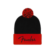 Fender Red Pom Beanie