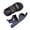 style-02 Black, variant on Boys Sandals Big Kids Toddler Lightweight Sandals, Soft Non-Slip Sole, Adjustable Strap, Comfortable Summer Shoes Size 9 (Black,Toddler 9)