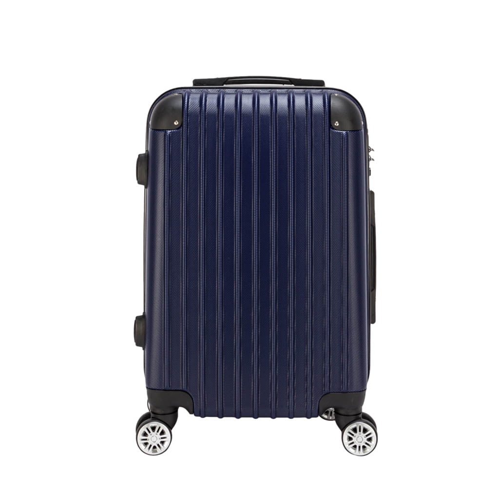 navy blue suitcase