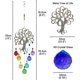 thumbnail image 2 of Crystal Ball Prisms Suncatcher Tree Of Life Window Hanging Ornament Rainbow Maker Pendant For Home, Garden Decoration -aqwg, 2 of 5