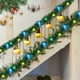 thumbnail image 4 of Guirnalda de luces LED navideñas con decoración de ratán | Luces flexibles para decorar el árbol de Navidad, la barandilla de la escalera, el escaparate y la puerta principal., 4 of 6