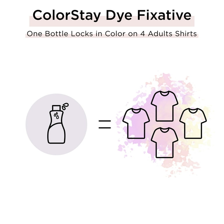 Craft County RIT COLORSTAY Dye Fixative 8 Oz. Reduce Fading