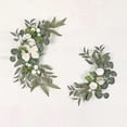 thumbnail image 2 of 26-27 New Upgraded Faux Wedding Arch Flower Set Welcome Plastic Pendant Background Ceremony Birthday Floral Decoration, 2 of 4