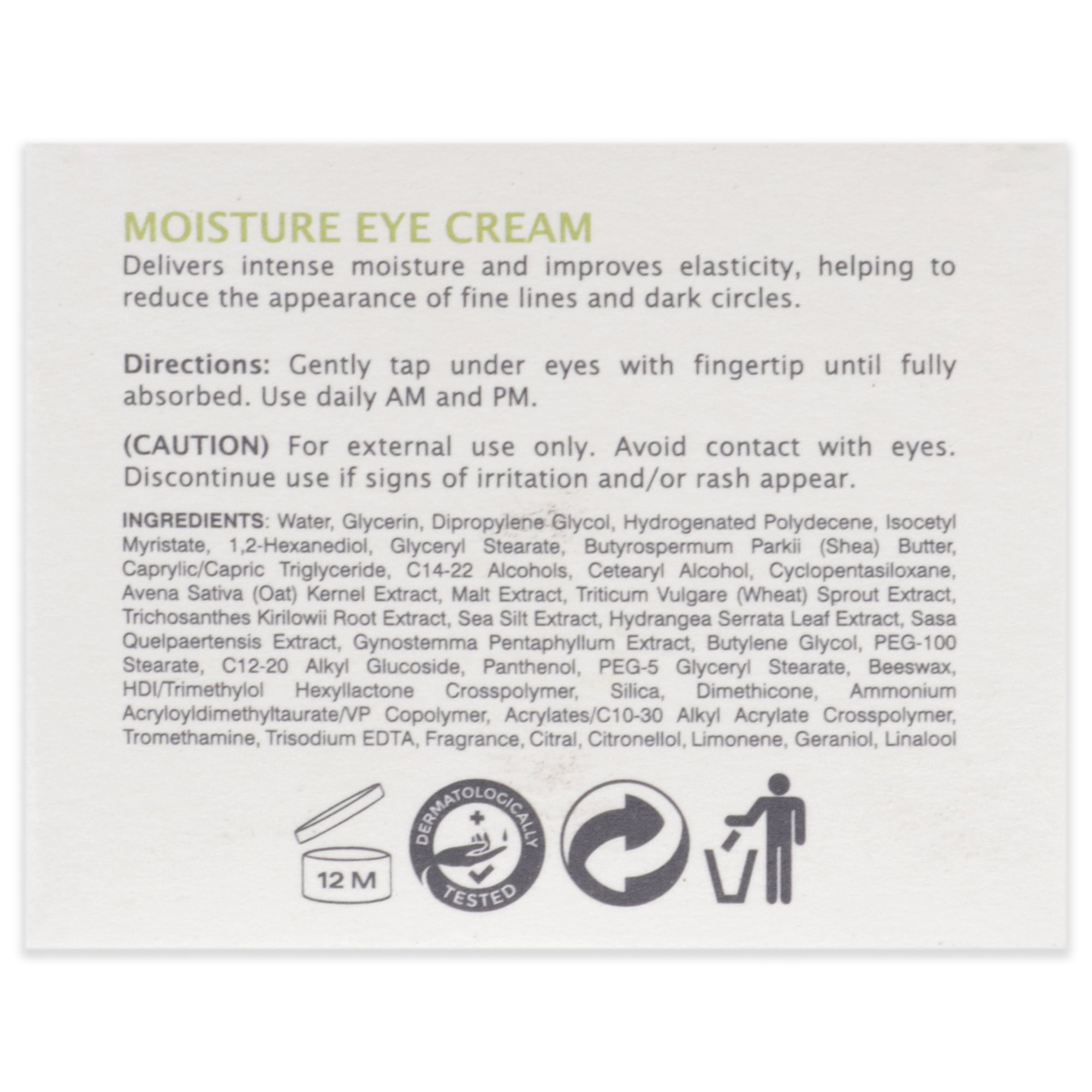 Beyond Glow Moisture Eye Cream, 1.01 oz Cream