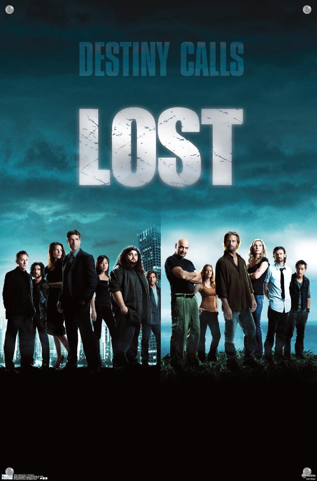 Lost Season 5 - One Sheet Wall Poster with Pushpins, 14.725" x 22.375"