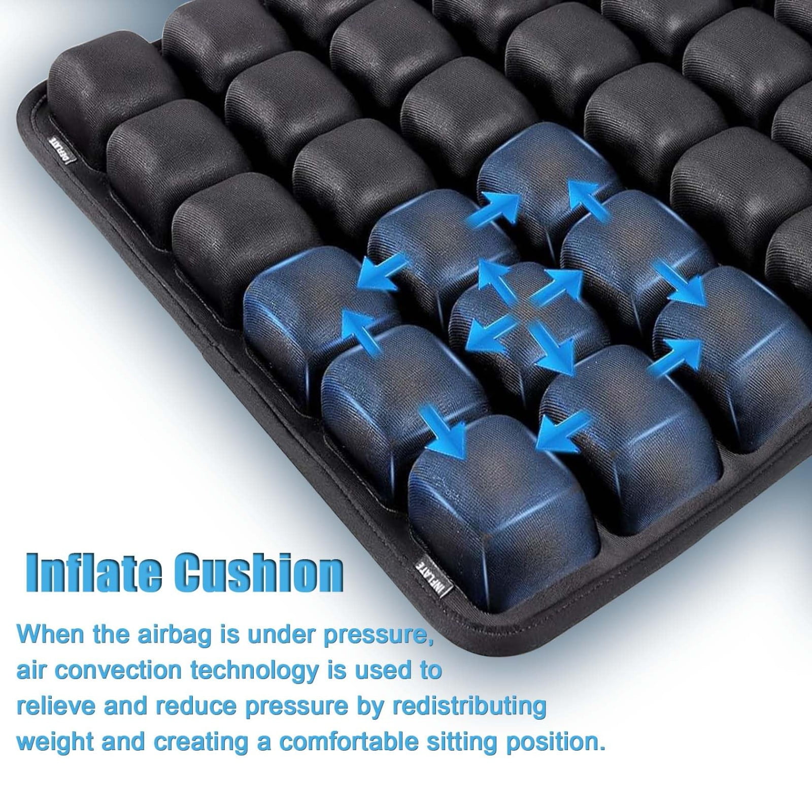 「Special」Aviator air cushion ohio Balanced Aire Adjustable Cushion - Drive Medical 8047-16-2