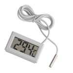 Mini LED Détecteur numérique de température Capteur de sonde numérique LCD Thermomètre