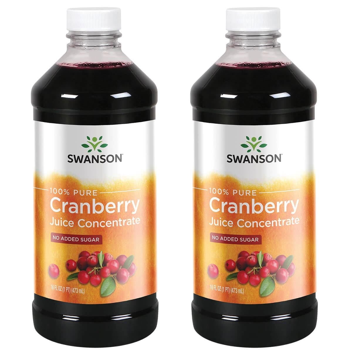 Swanson 100 Pure Cranberry Juice Concentrate No Added Sugar 2 Pack