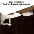 thumbnail image 5 of Child Safety Cabinet Locks, Baby Proofing Spring Locks for Universal Use, No Drilling Required, Invisible Design for Seamless Home Integration, 3M Adhesive for Easy Application,, 5 of 8