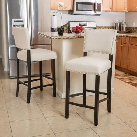 Cleveland 30.5 in. Bar Height Stool with Cushion - Set of