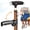 Brown, variant on ispuoocti Adjustable Walking Cane for Men and Women with 2nd Handle for Extra Support, Stylish Cane with LED Light, Suitable for Seniors and People Suffering from Different Types of Arthritis (Brown)