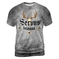 thumbnail image 5 of Luwomo Short Sleeve T Shirt for Men Graphic Print Crew Neck Tee Stylish Loose Tops, 5 of 5