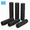Black, variant on WLGJL Bicycle Handlebar Grips, Non-Slip-Rubber, Multicolor