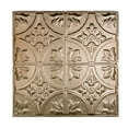 thumbnail image 2 of Great Lakes Tin Jamestown Champagne 2ft x 2ft Nail Up Ceiling Tiles (5 Pack), 2 of 6
