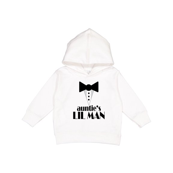 Inktastic Auntie's Lil Man Toddler Hoodie