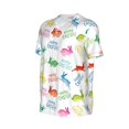 thumbnail image 2 of Rocae Happy Easter Rabbit for Breathable Men's Baseball T-Shirt Fashionable Casual Baseball Jersey, Moisture-wicking Sportswear XX-Large, 2 of 9