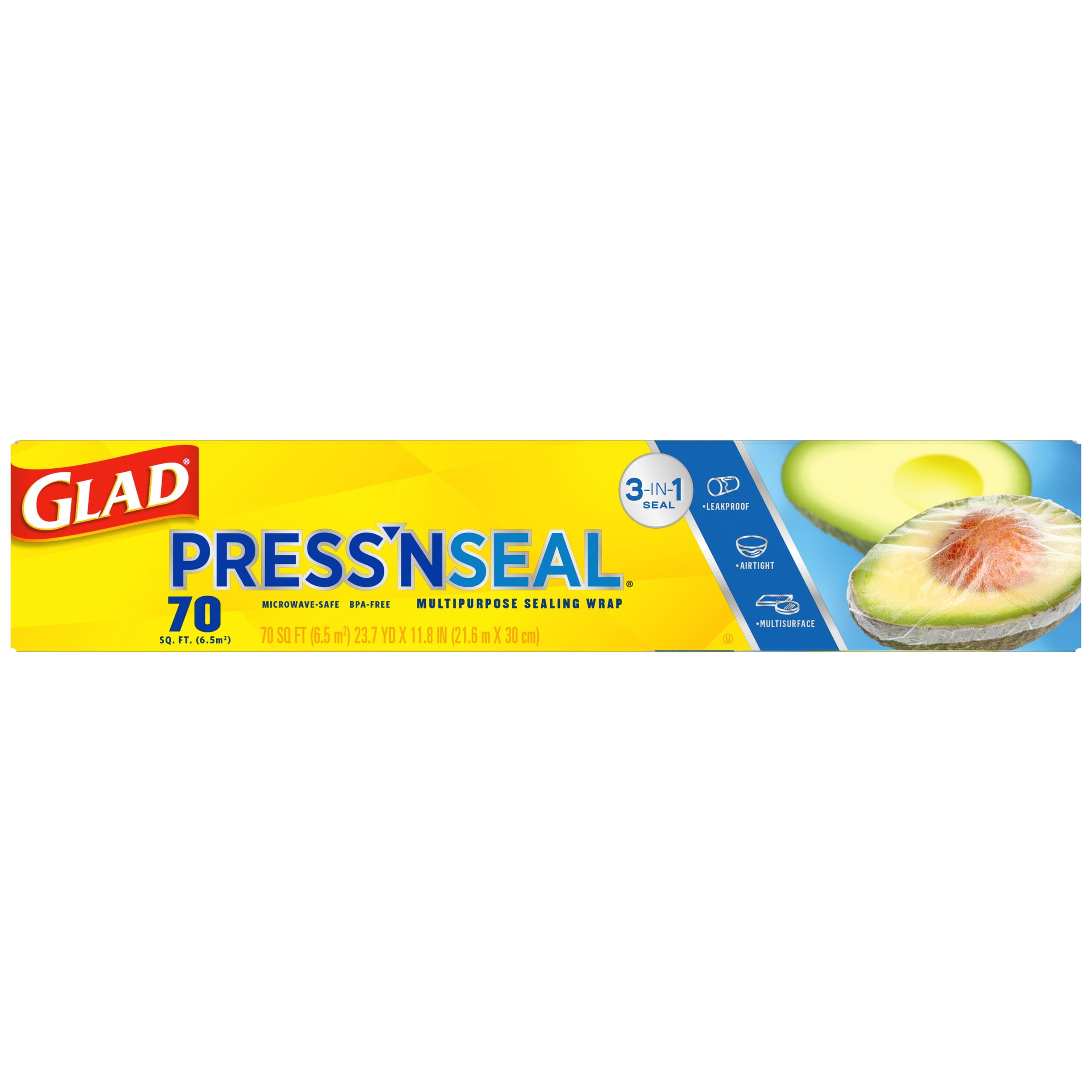 Glad Press N Seal Plastic Food Wrap 70 Square Feet Walmart Com Walmart Com Glad Press N Seal Plastic Food Wrap 70 Square Feet Walmart Com Walmart Com