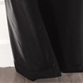 thumbnail image 4 of 2pc set window curtain panel 100% privacy 65% blackout lined bedroom drapery R64, 4 of 7