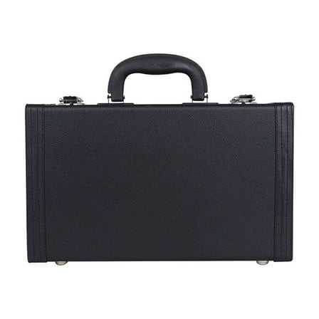 WSTEER Black Shockproof Clarinet Box Hard Clarinet Bag Instrument Storage Pouch